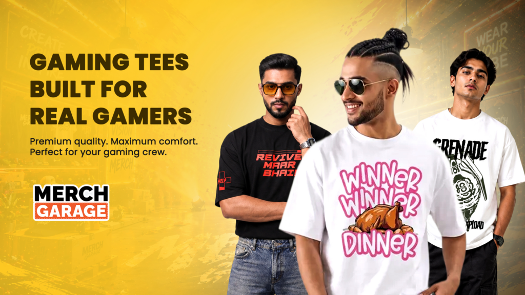 MerchGarage Gaming Tees - BGMI Grand Finale